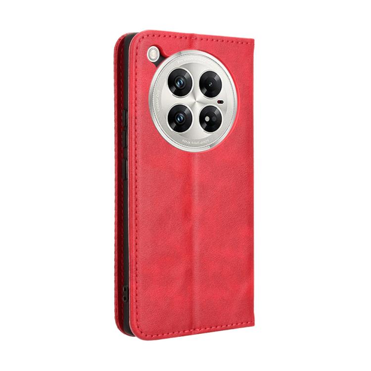For Infinix Zero 40 5G Magnetic Buckle Retro Texture Leather Phone Case