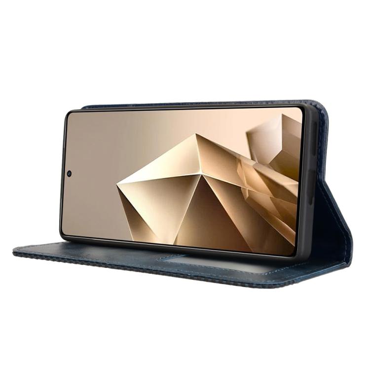 For Infinix Note 50 4G / Note 50 Pro 4G Magnetic Buckle Retro Texture Leather Phone Case