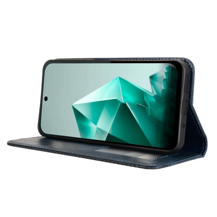 For Infinix Note 50x 5G Magnetic Buckle Retro Texture Leather Phone Case