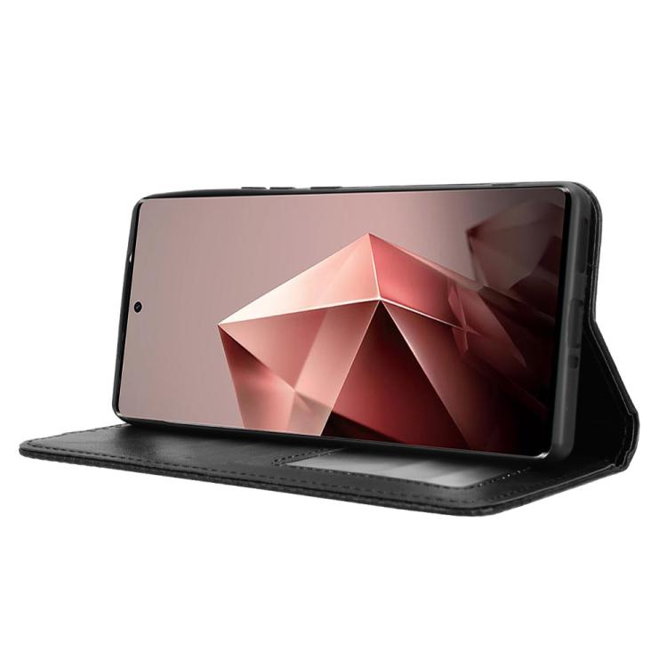 For Infinix Note 50s 5G Magnetic Buckle Retro Texture Leather Phone Case