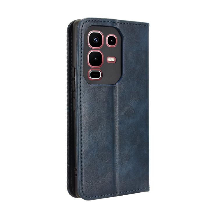 For Infinix Note 50s 5G Magnetic Buckle Retro Texture Leather Phone Case