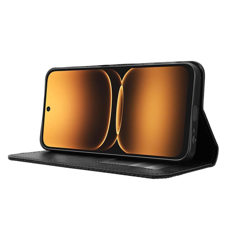For Infinix Smart 20 4G Magnetic Buckle Retro Texture Leather Phone Case