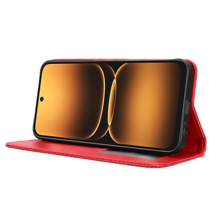 For Infinix Smart 20 4G Magnetic Buckle Retro Texture Leather Phone Case