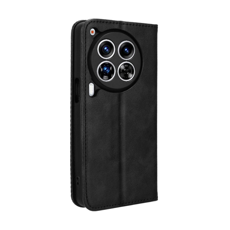 For Tecno Camon 30 Premier 5G Magnetic Buckle Retro Texture Leather Phone Case