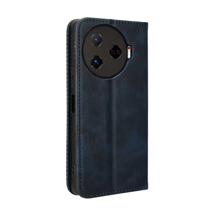 For Tecno Camon 30 Pro 5G Magnetic Buckle Retro Texture Leather Phone Case