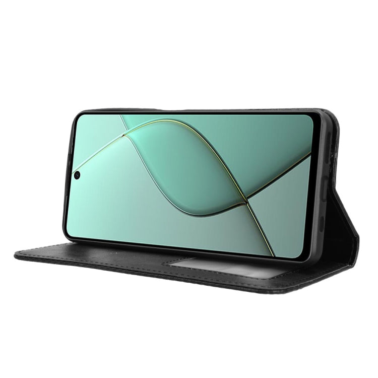 For Tecno Spark 20 Pro 5G Magnetic Buckle Retro Texture Leather Phone Case