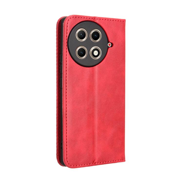 For Tecno Camon 30S 4G / 30S Pro 4G Magnetic Buckle Retro Texture Leather Phone Case