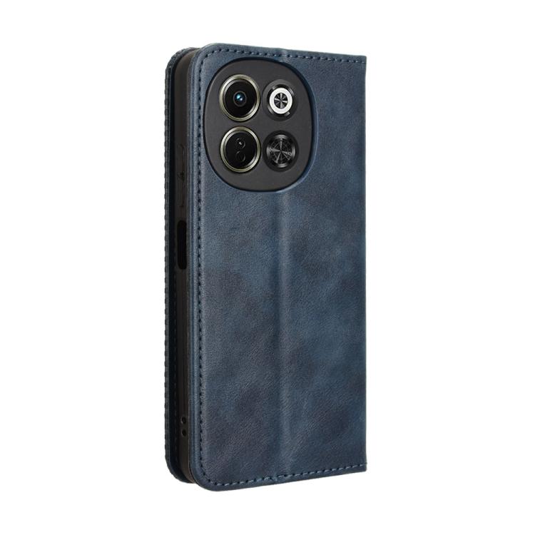 For Tecno Pova 6 Neo 5G / Spark 30 5G Magnetic Buckle Retro Texture Leather Phone Case