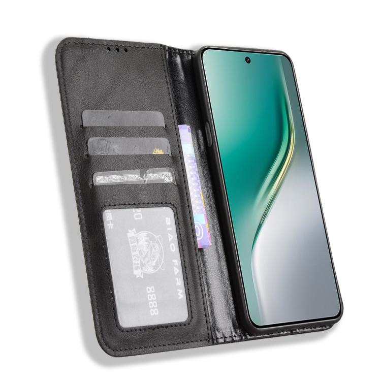 For Tecno Camon 40 Premier 5G Magnetic Buckle Retro Texture Leather Phone Case