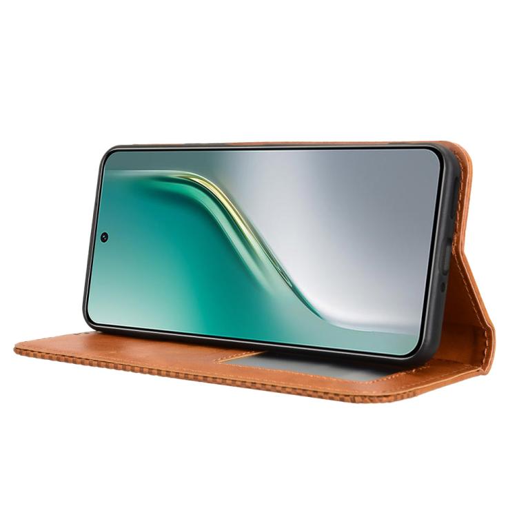 For Tecno Camon 40 Premier 5G Magnetic Buckle Retro Texture Leather Phone Case