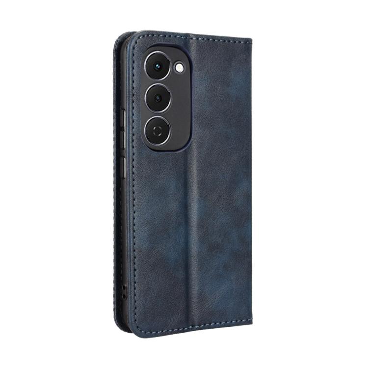 For Tecno Spark 40 Pro+ 4G Magnetic Buckle Retro Texture Leather Phone Case