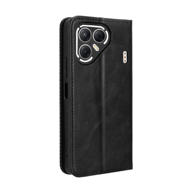 For Tecno Pova 7 5G Magnetic Buckle Retro Texture Leather Phone Case