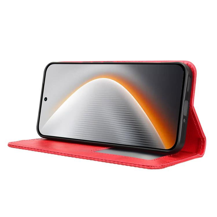 For Tecno Pova 7 Pro 5G Magnetic Buckle Retro Texture Leather Phone Case