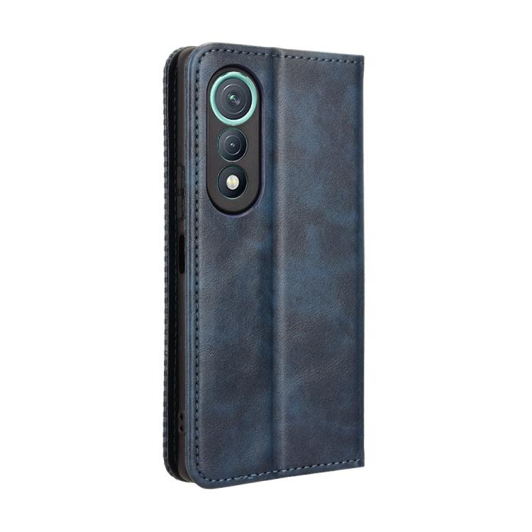 For Tecno Pova Curve 5G Magnetic Buckle Retro Texture Leather Phone Case