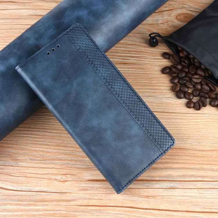 For Tecno Spark Slim Magnetic Buckle Retro Texture Leather Phone Case