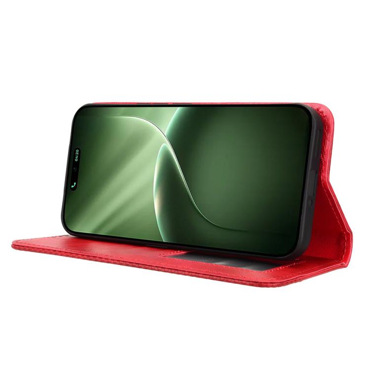 For Tecno Camon 50 Pro 4G Magnetic Buckle Retro Texture Leather Phone Case