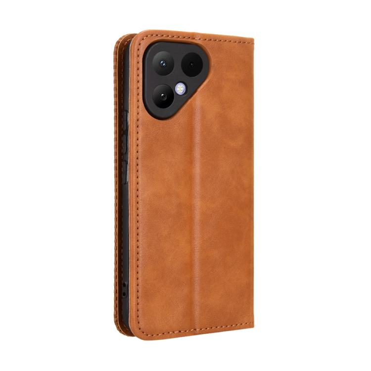 For Tecno Pova Curve 2 5G Magnetic Buckle Retro Texture Leather Phone Case
