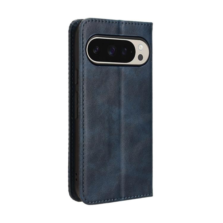 For Google Pixel 10 Pro / 10 Magnetic Buckle Retro Texture Leather Phone Case