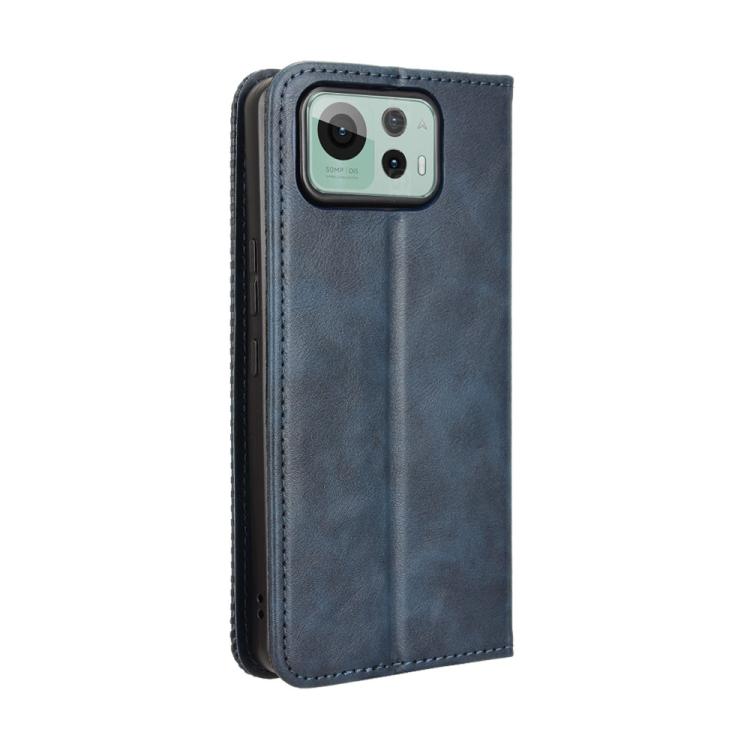 For ASUS Zenfone 12 Ultra Magnetic Buckle Retro Texture Leather Phone Case