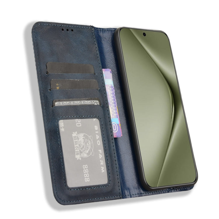 For Huawei Pura 70 Pro / 70 Pro+ Magnetic Buckle Retro Texture Leather Phone Case