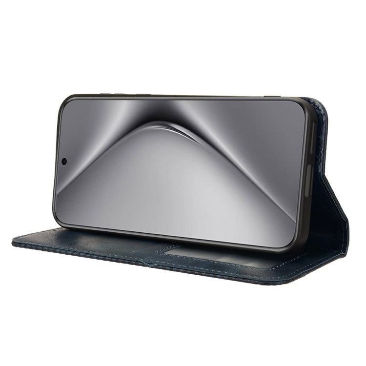 For Huawei Pura 70 Magnetic Buckle Retro Texture Leather Phone Case