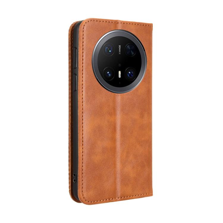 For Huawei Mate 70 Pro / 70 Pro+ Magnetic Buckle Retro Texture Leather Phone Case