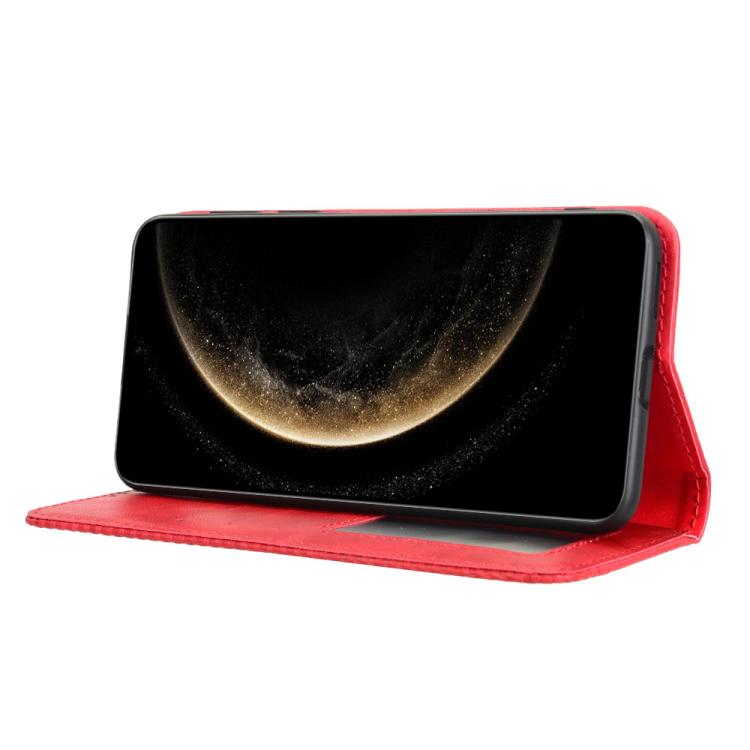 For Huawei Mate 70 Magnetic Buckle Retro Texture Leather Phone Case