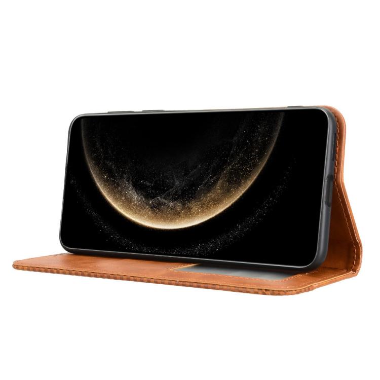 For Huawei Mate 70 Magnetic Buckle Retro Texture Leather Phone Case