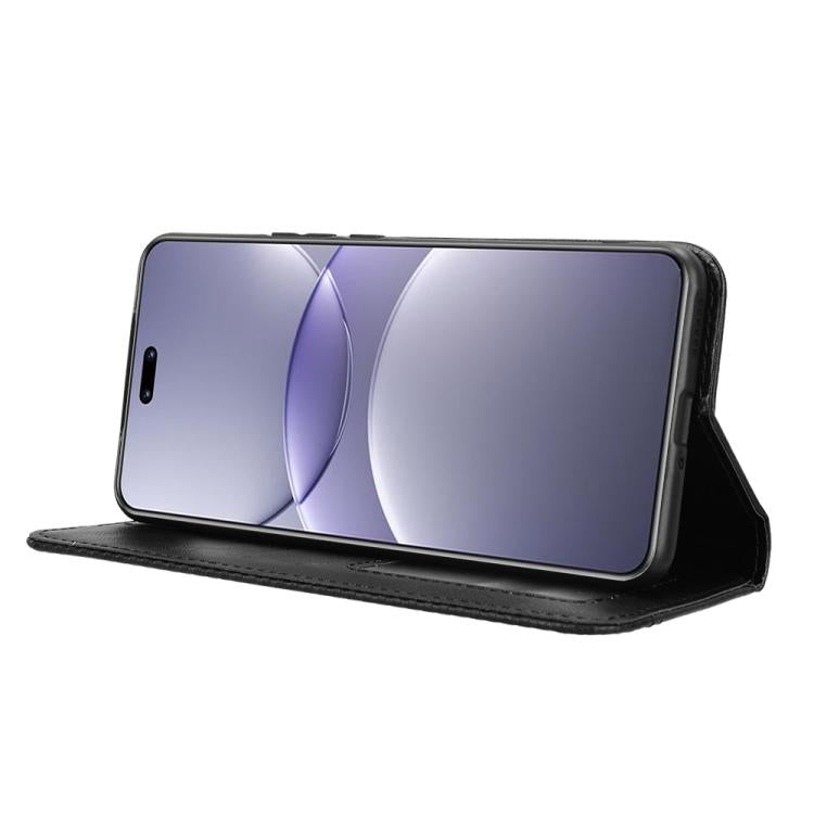 For Huawei nova 13 Pro 5G Magnetic Buckle Retro Texture Leather Phone Case