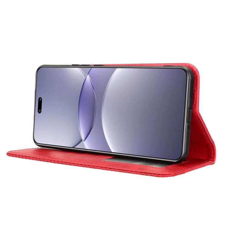 For Huawei nova 13 Pro 5G Magnetic Buckle Retro Texture Leather Phone Case