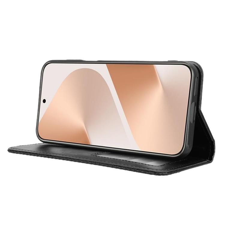 For Huawei Pura 80 5G Magnetic Buckle Retro Texture Leather Phone Case