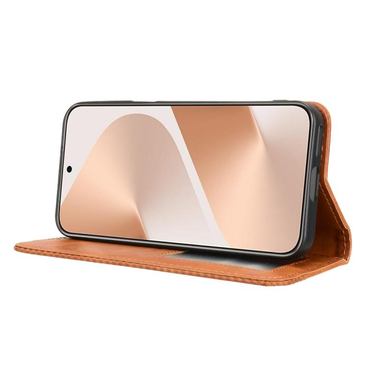 For Huawei Pura 80 5G Magnetic Buckle Retro Texture Leather Phone Case