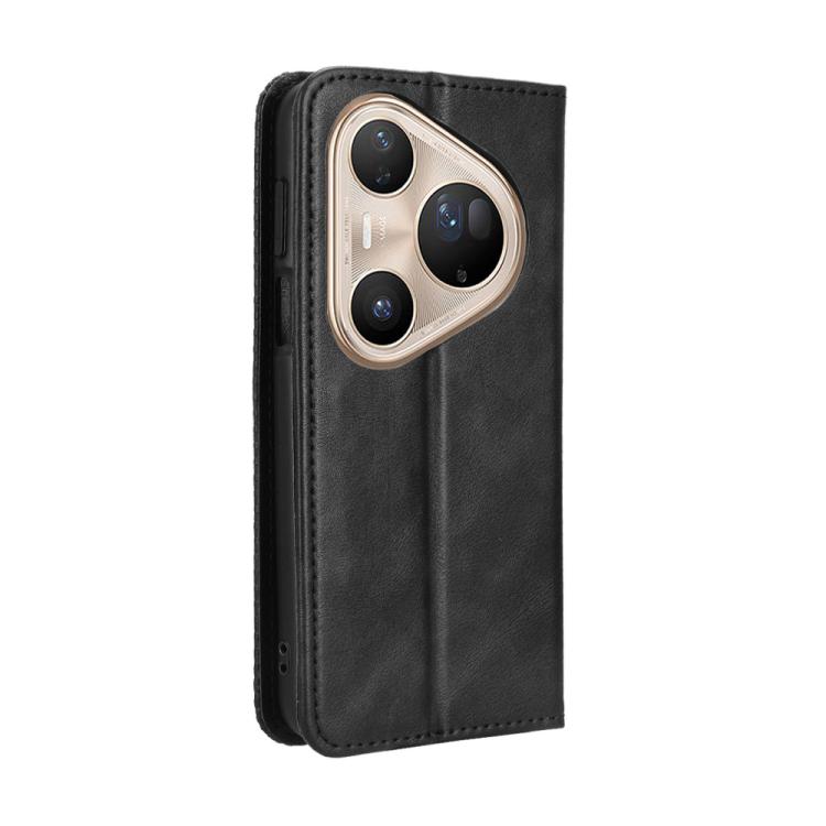 For Huawei Pura 80 Pro 5G / 80 Pro+ 5G Magnetic Buckle Retro Texture Leather Phone Case