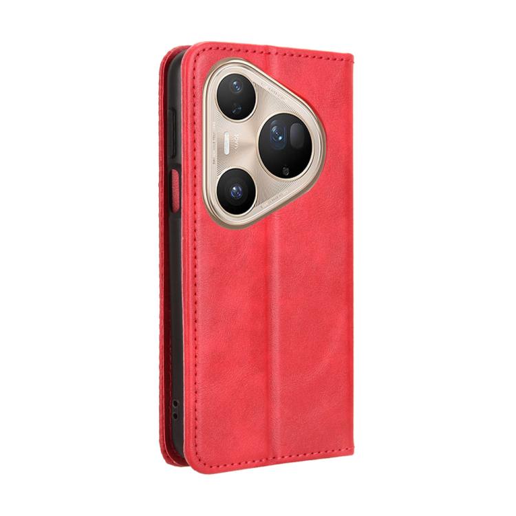 For Huawei Pura 80 Pro 5G / 80 Pro+ 5G Magnetic Buckle Retro Texture Leather Phone Case