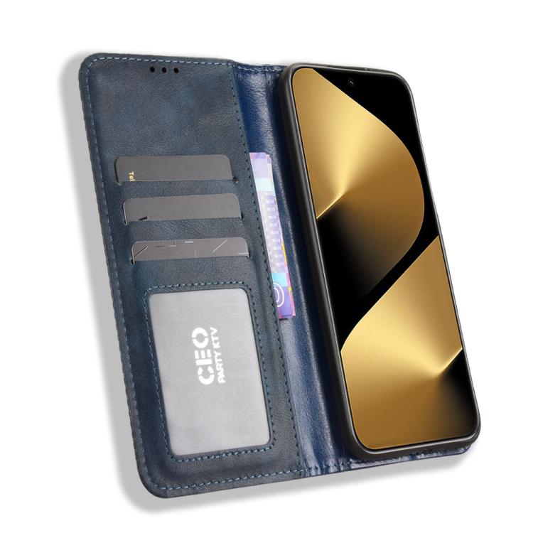 For Huawei Pura 80 Ultra 5G Magnetic Buckle Retro Texture Leather Phone Case