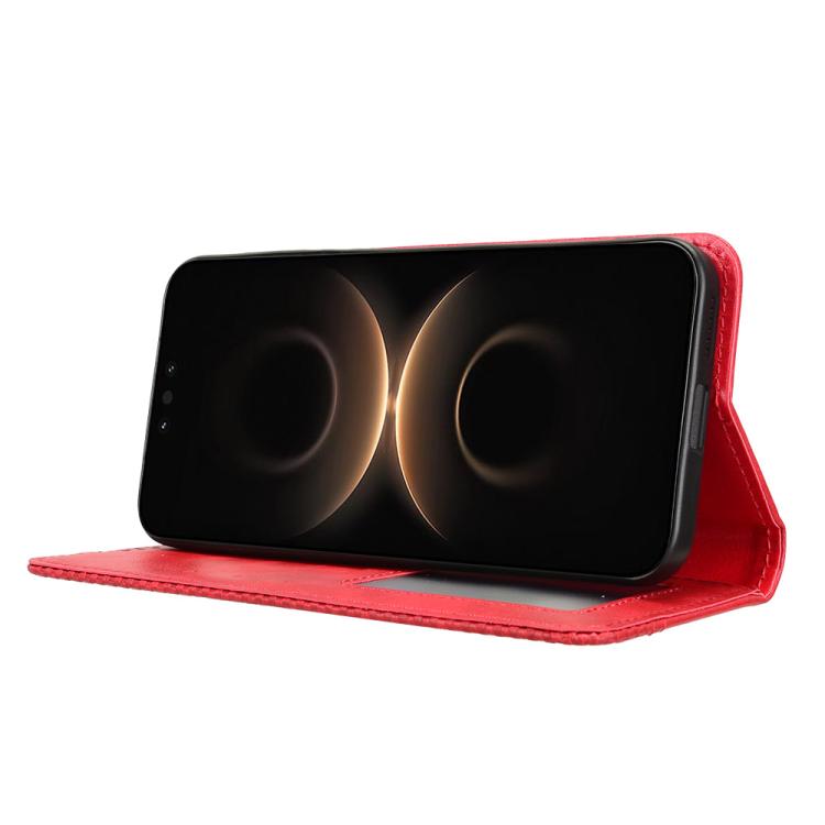 For Huawei Mate 80 Pro / 80 Magnetic Buckle Retro Texture Leather Phone Case