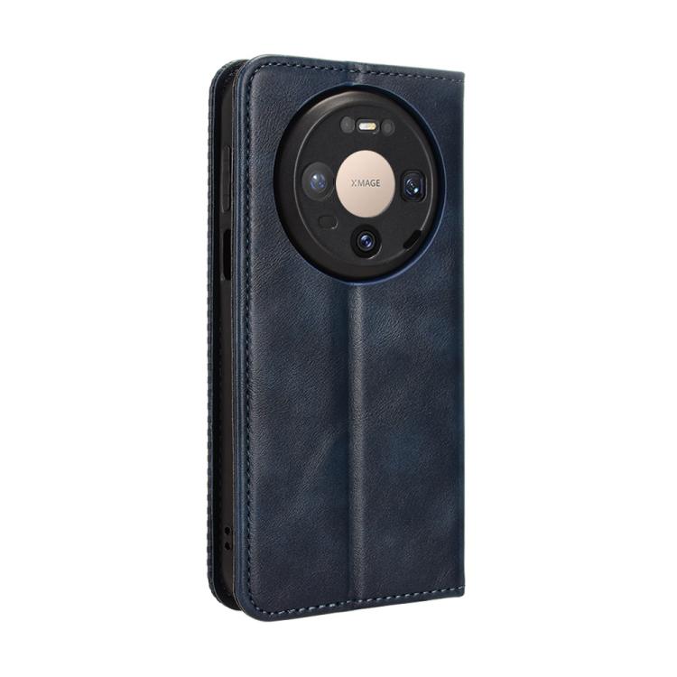 For Huawei Mate 80 Pro / 80 Magnetic Buckle Retro Texture Leather Phone Case