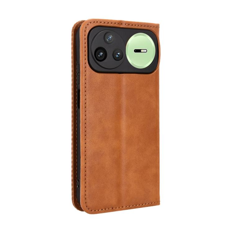 For Huawei nova 15 Pro / 15 Ultra Magnetic Buckle Retro Texture Leather Phone Case