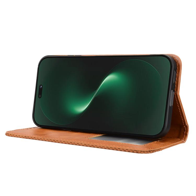 For Huawei nova 15 Pro / 15 Ultra Magnetic Buckle Retro Texture Leather Phone Case