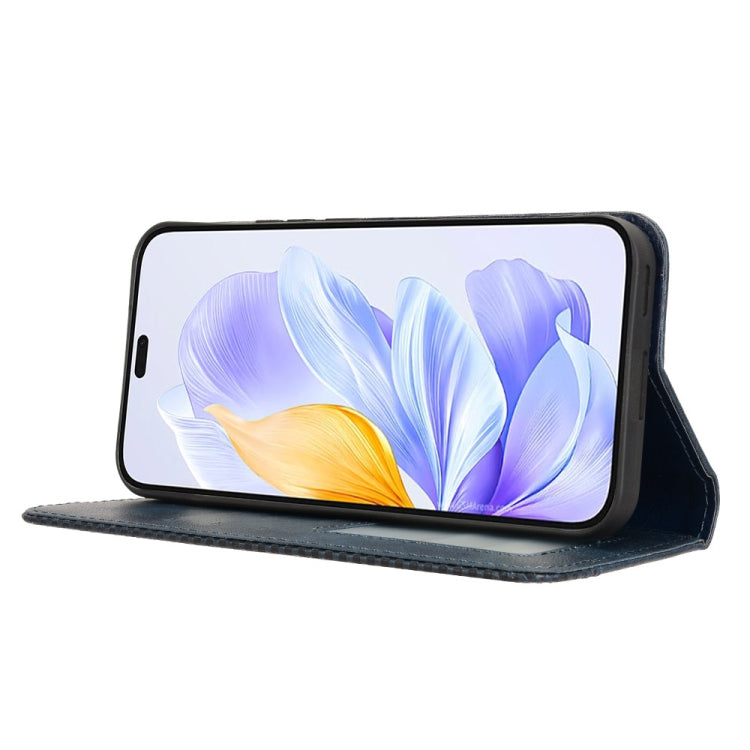For Honor X60i 5G Magnetic Buckle Retro Texture Leather Phone Case