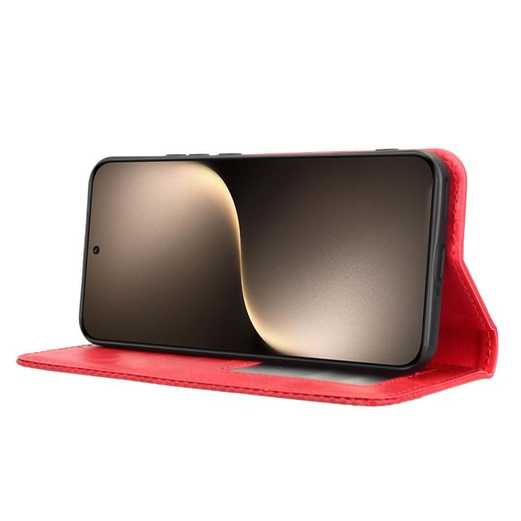For Honor Magic7 Magnetic Buckle Retro Texture Leather Phone Case