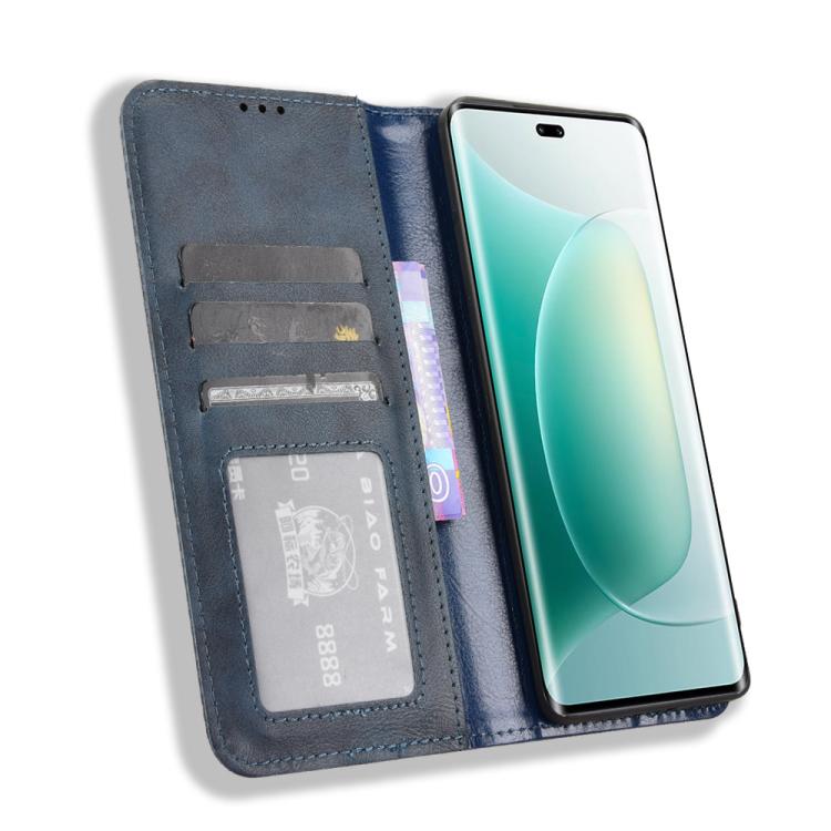 For Honor 300 Pro 5G / 300 Ultra 5G Magnetic Buckle Retro Texture Leather Phone Case