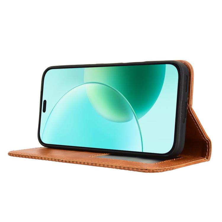 For Honor 400 Lite Global Magnetic Buckle Retro Texture Leather Phone Case