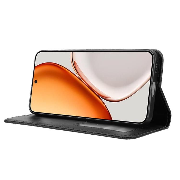For Honor X70 5G / X9d 5G Magnetic Buckle Retro Texture Leather Phone Case