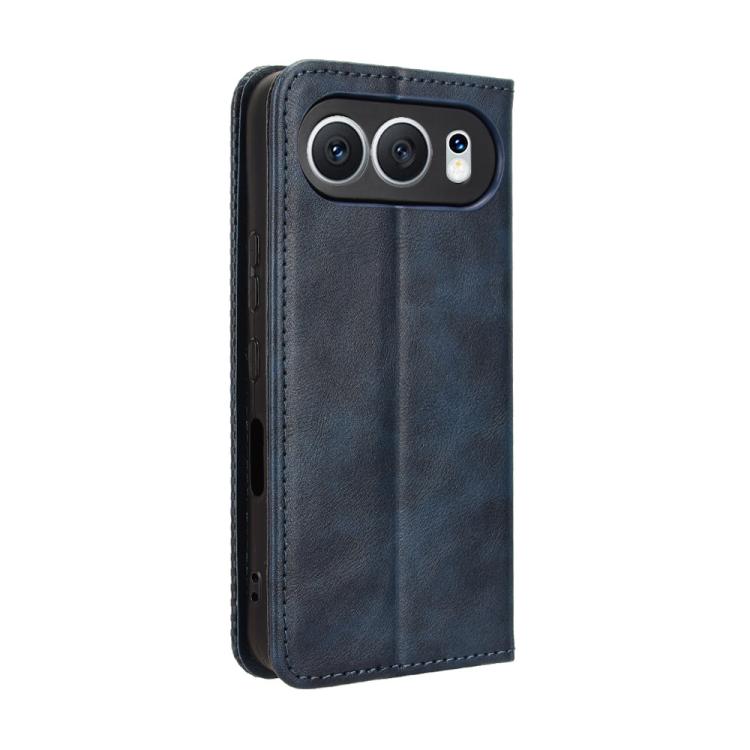 For Honor 500 Global 155.8mm Magnetic Buckle Retro Texture Leather Phone Case