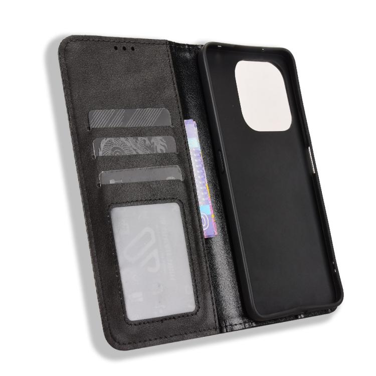 For Honor X8d 4G Magnetic Buckle Retro Texture Leather Phone Case