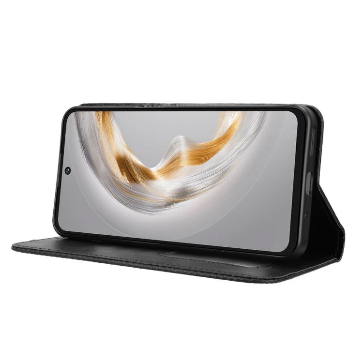 For Oukitel C69 Magnetic Buckle Retro Texture Leather Phone Case