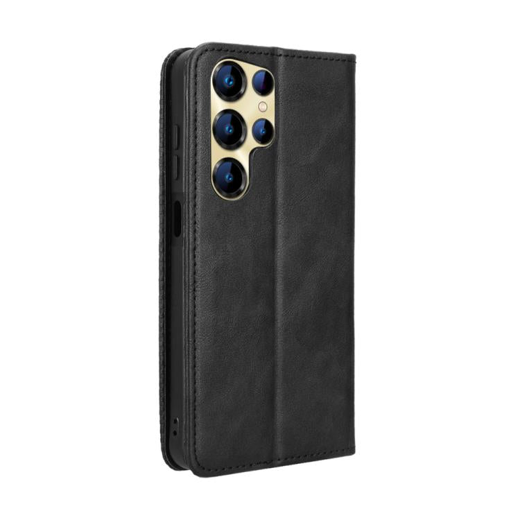 For Oukitel C68 Magnetic Buckle Retro Texture Leather Phone Case
