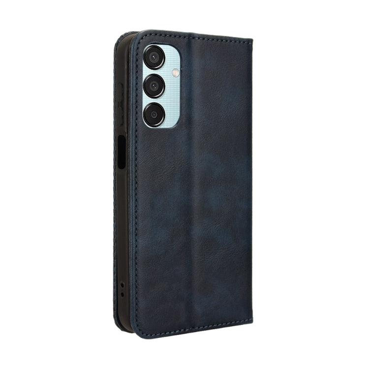 For Samsung Galaxy F15 / M15 5G Magnetic Buckle Retro Texture Leather Phone Case