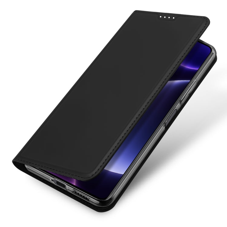 For Xiaomi Poco F5 / Redmi Note 12 Turbo DUX DUCIS Skin Pro Series Flip Leather Phone Case